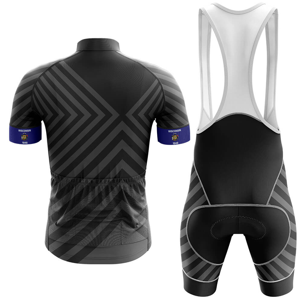 Wisconsin V13 - Black - Men's Cycling Kit