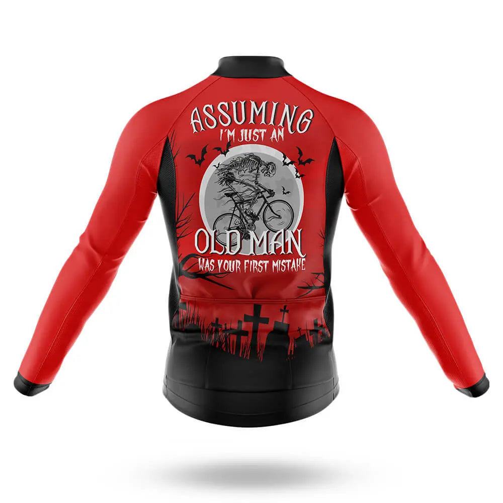 Assuming Old Man - Long Sleeve Jersey