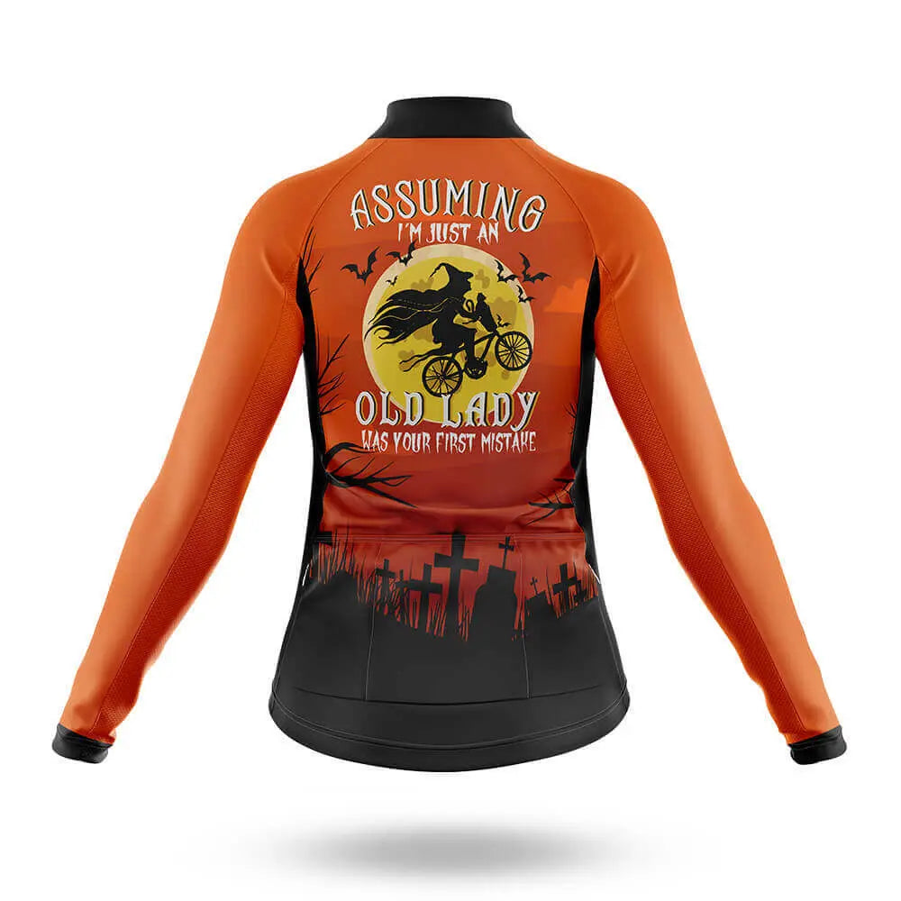 Halloween Lady -  Long Sleeve Jersey