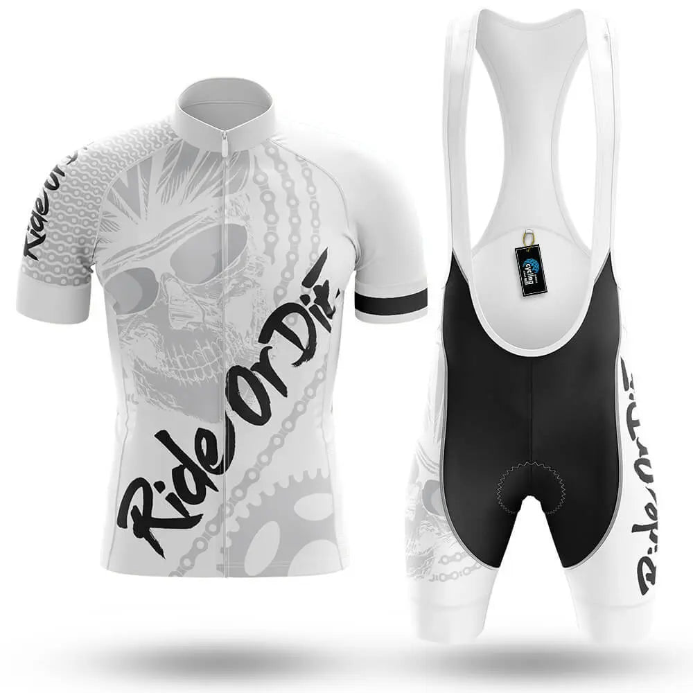 Ride Or Die V4 - White - Men's Cycling Kit