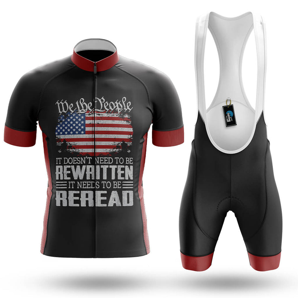 USA Needs to Be Reread - Men's Cycling Kit