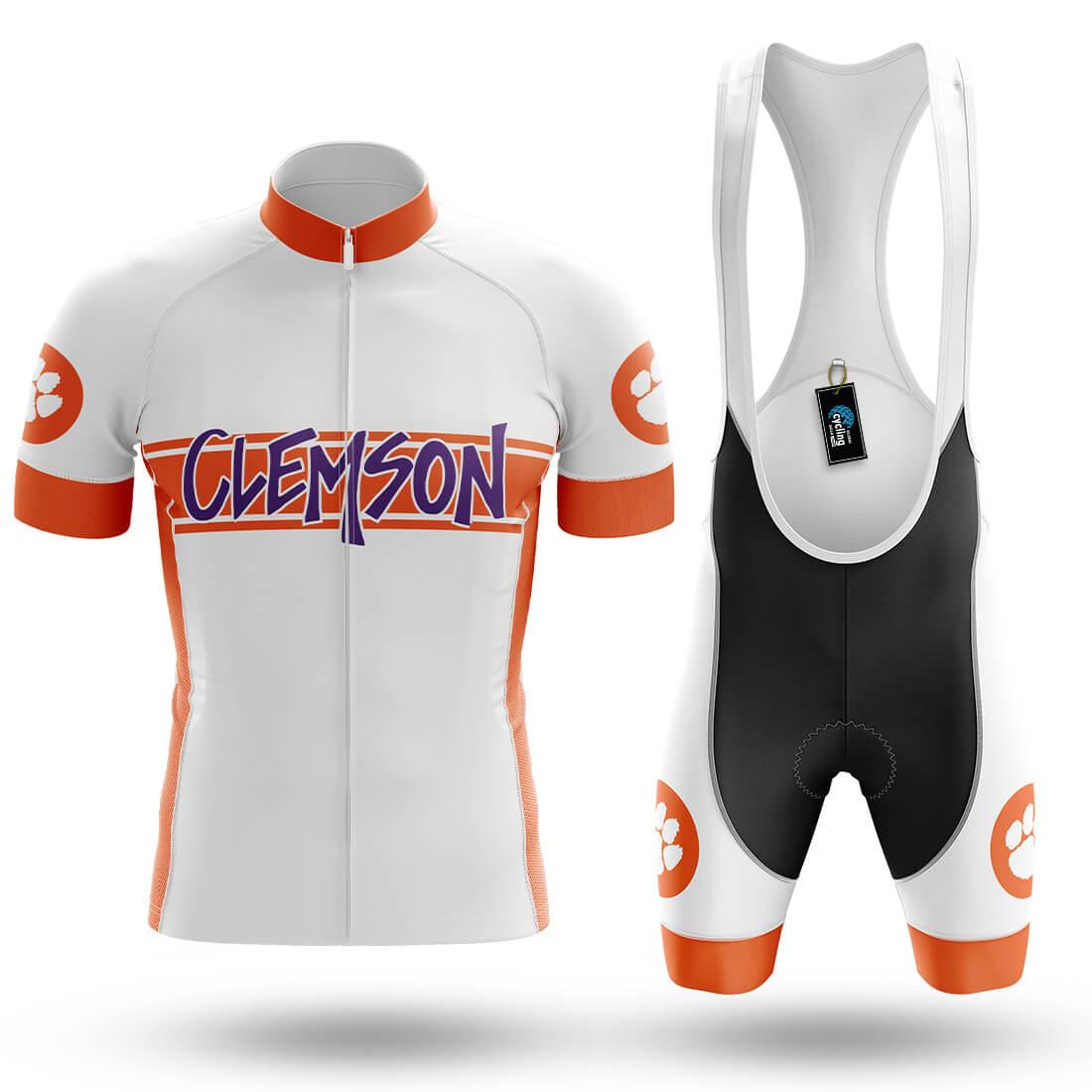 Retro Clemson University - Men's Cycling Kit