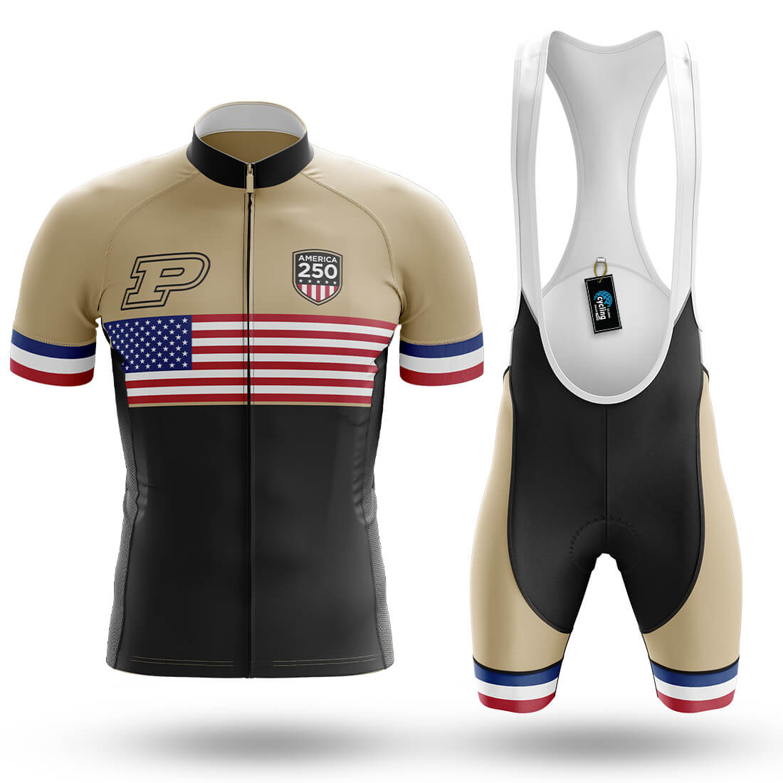 Purdue University America 250 V2 - Men's Cycling Kit