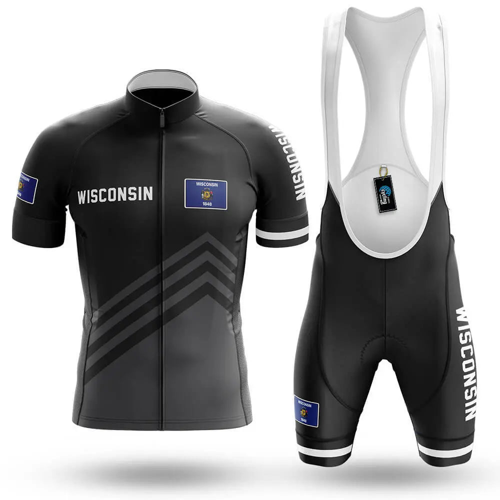 Wisconsin S4 Black - Men's Cycling Kit