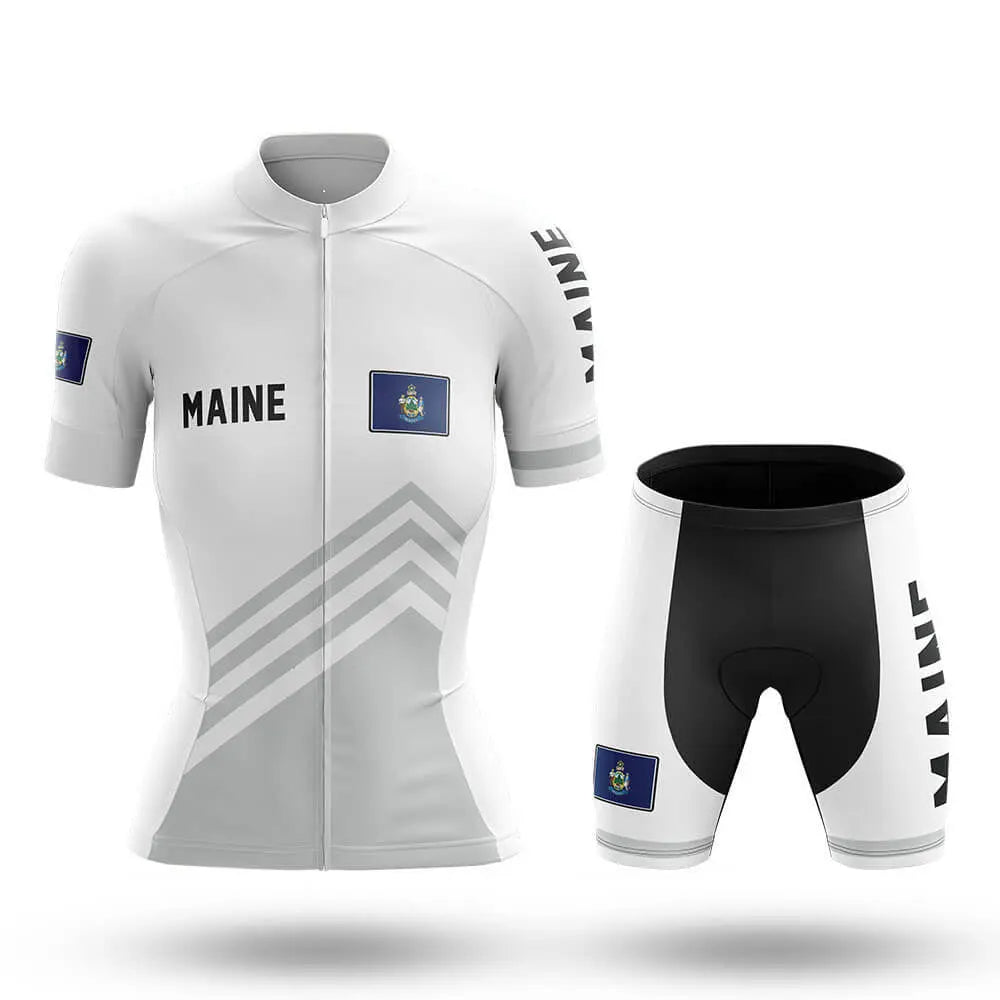 Maine S4 White - Women - Cycling Kit