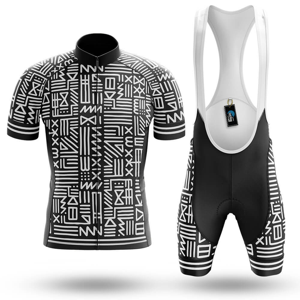 Monochrome Tribal - Men's Cycling Kit