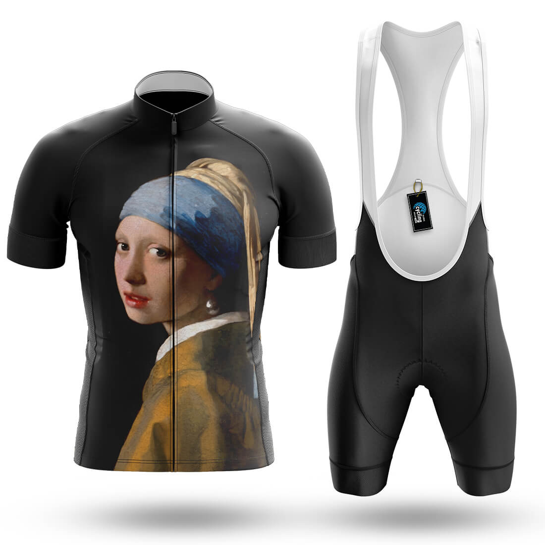 Girl with a Pearl Earring - Men's Cycling Kit