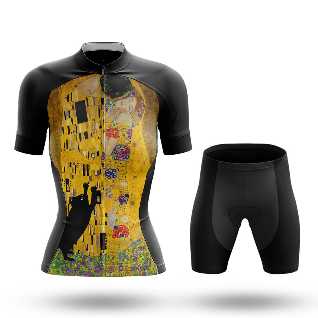 The Kiss with Black Cat - Women's Cycling Kit