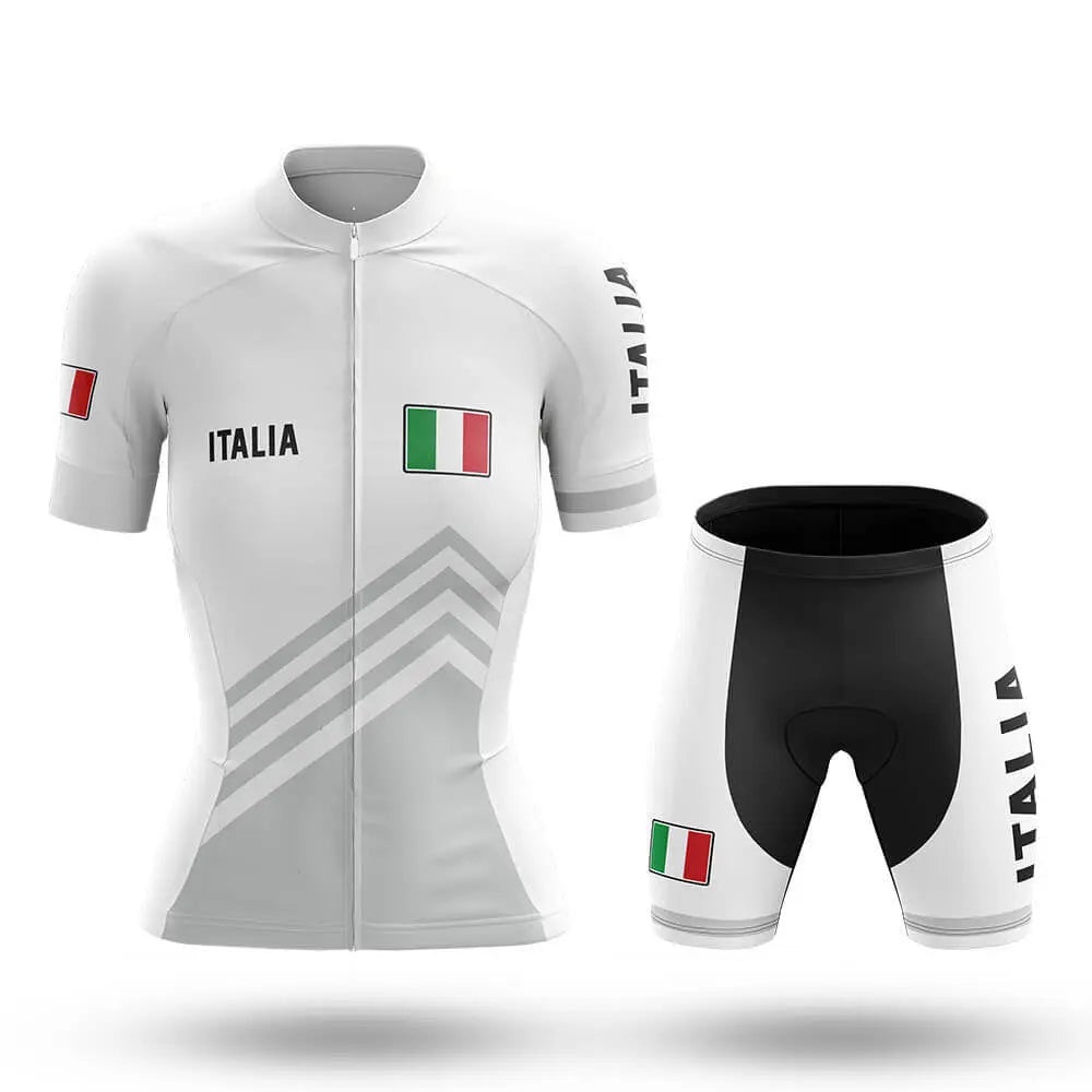 Italia S5 White - Women - Cycling Kit