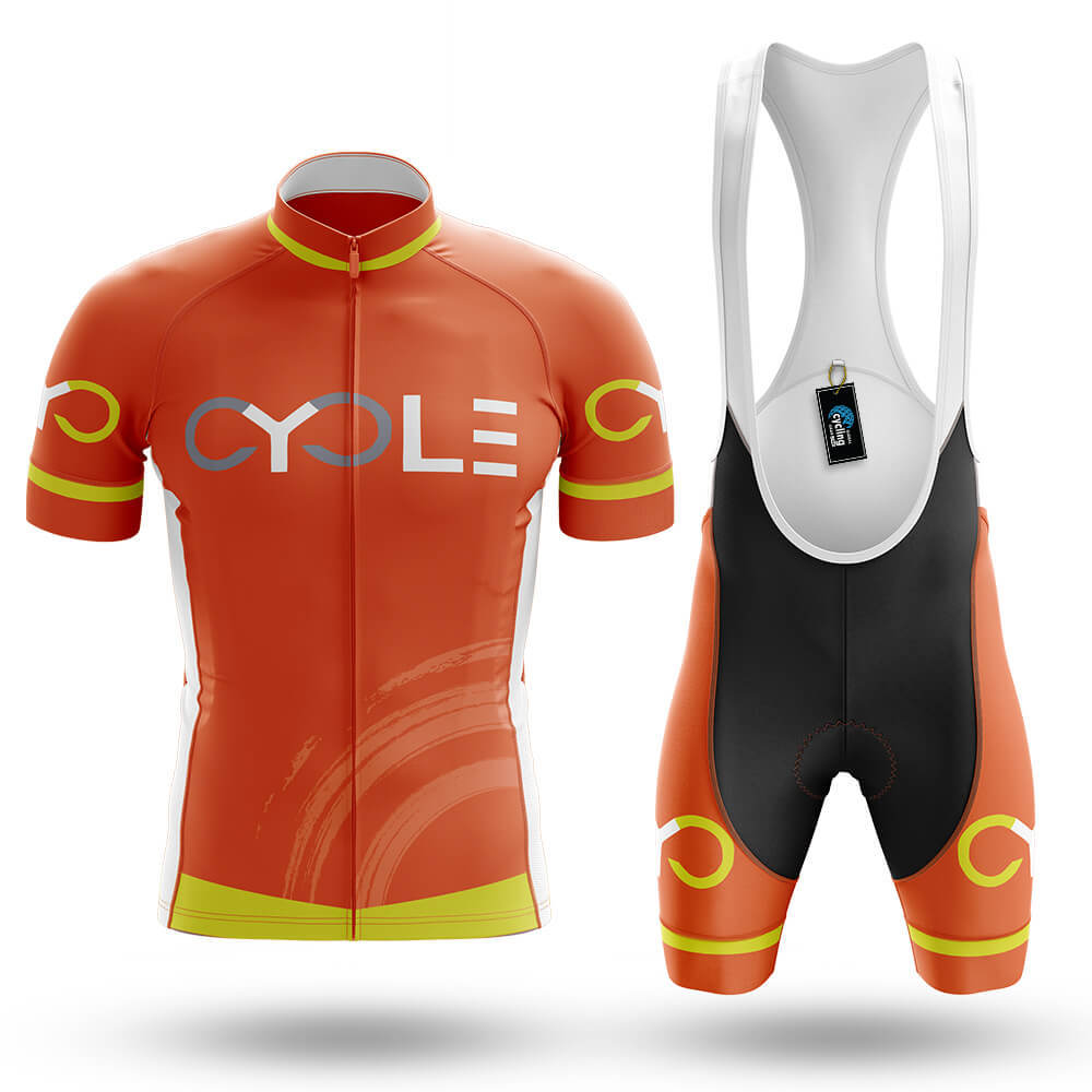 Hi-Vis Orange - Men's Cycling Kit