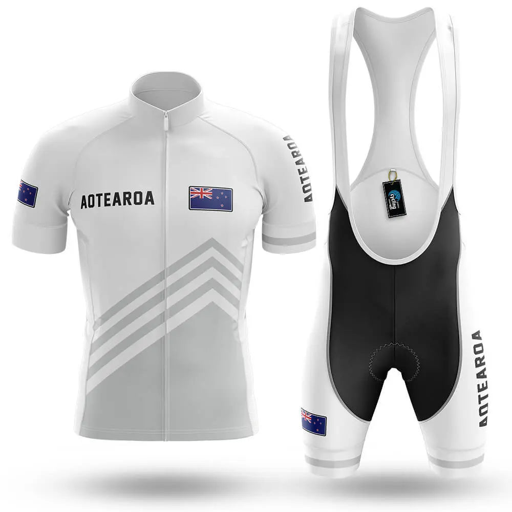 Aotearoa S5 White - Men's Cycling Kit