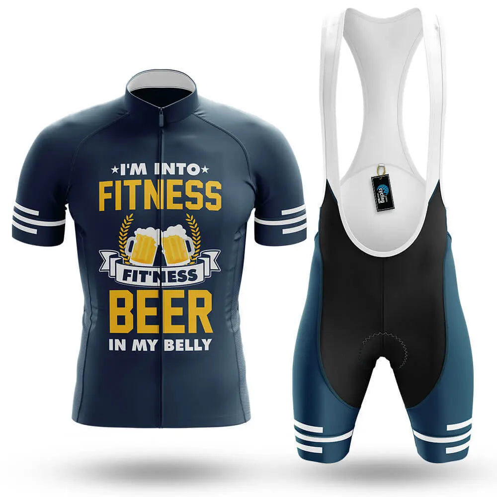 I'm Into Fitness - Navy - Men's Cycling Kit
