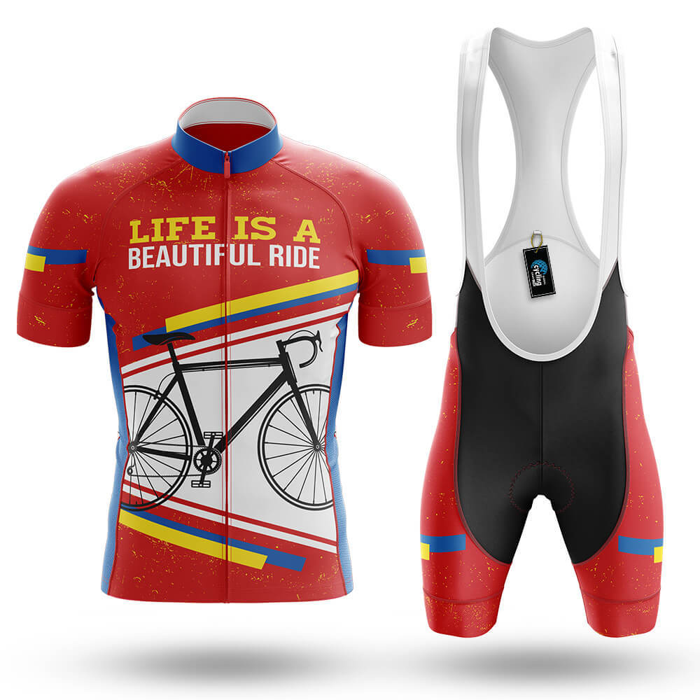 Life Is A Beautiful Ride V3 - Men's Cycling Kit