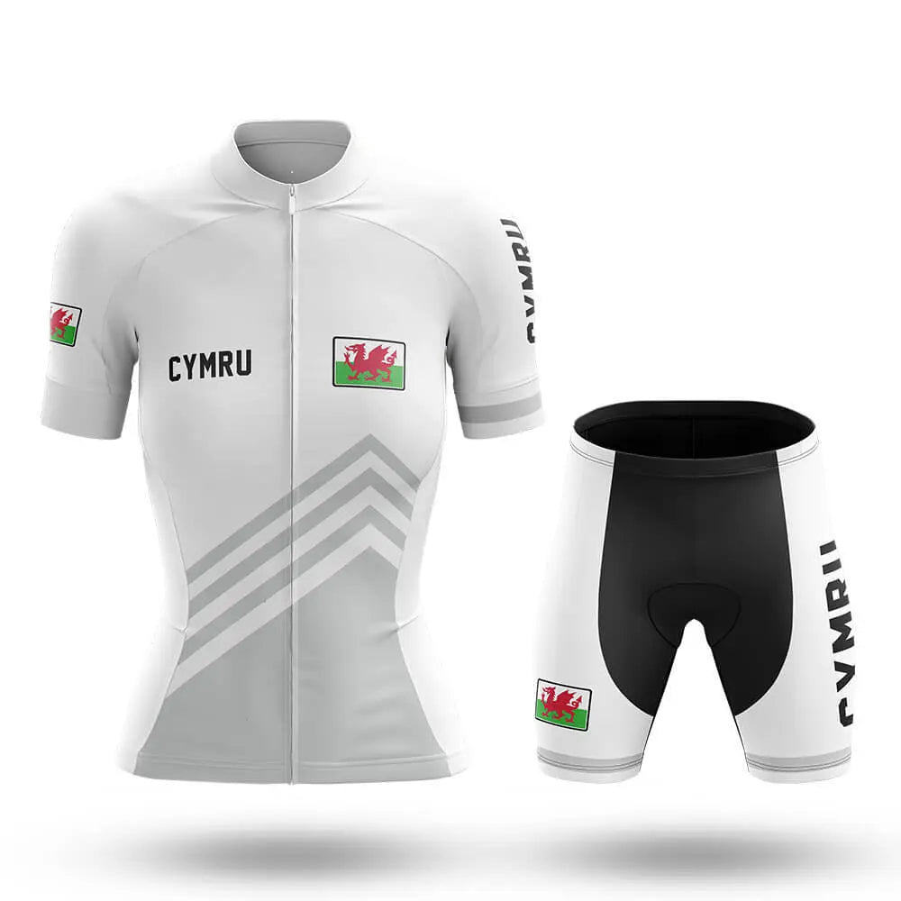 Cymru S5 White - Women - Cycling Kit