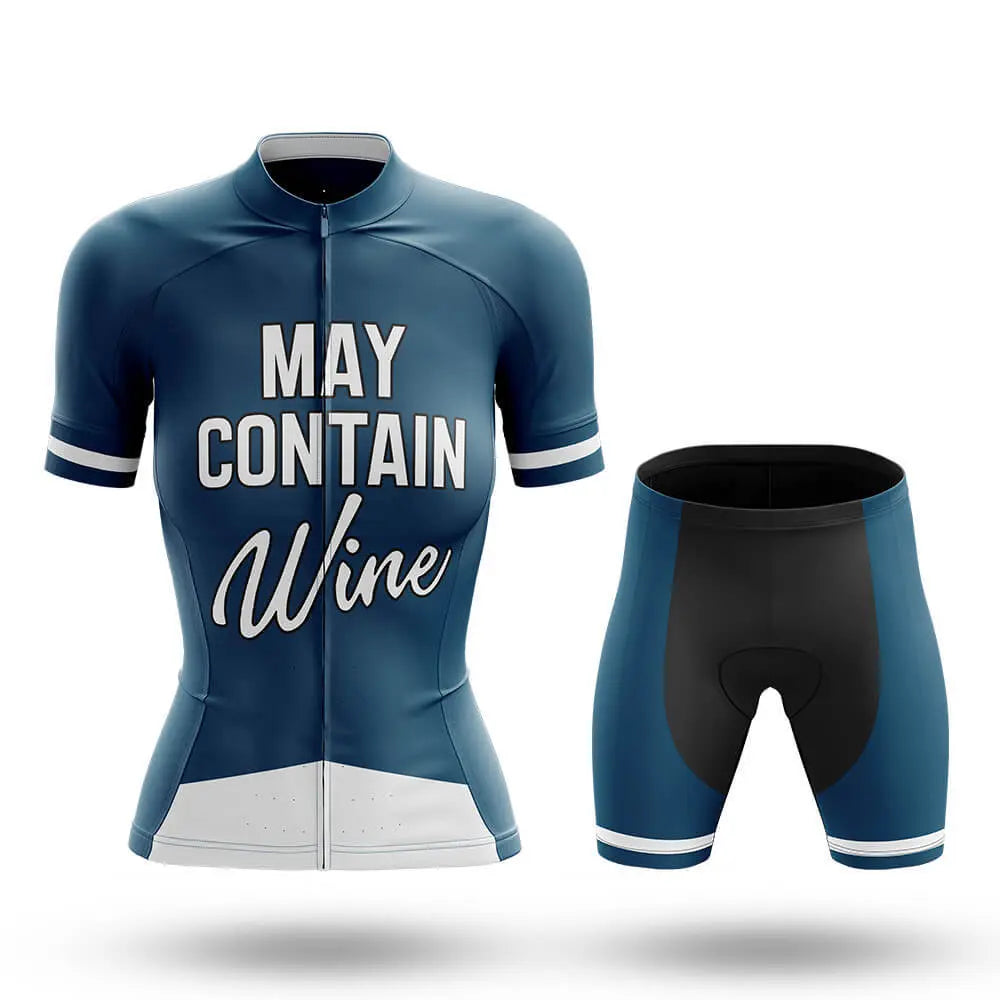 May Contain Wine - Women - Cycling Kit