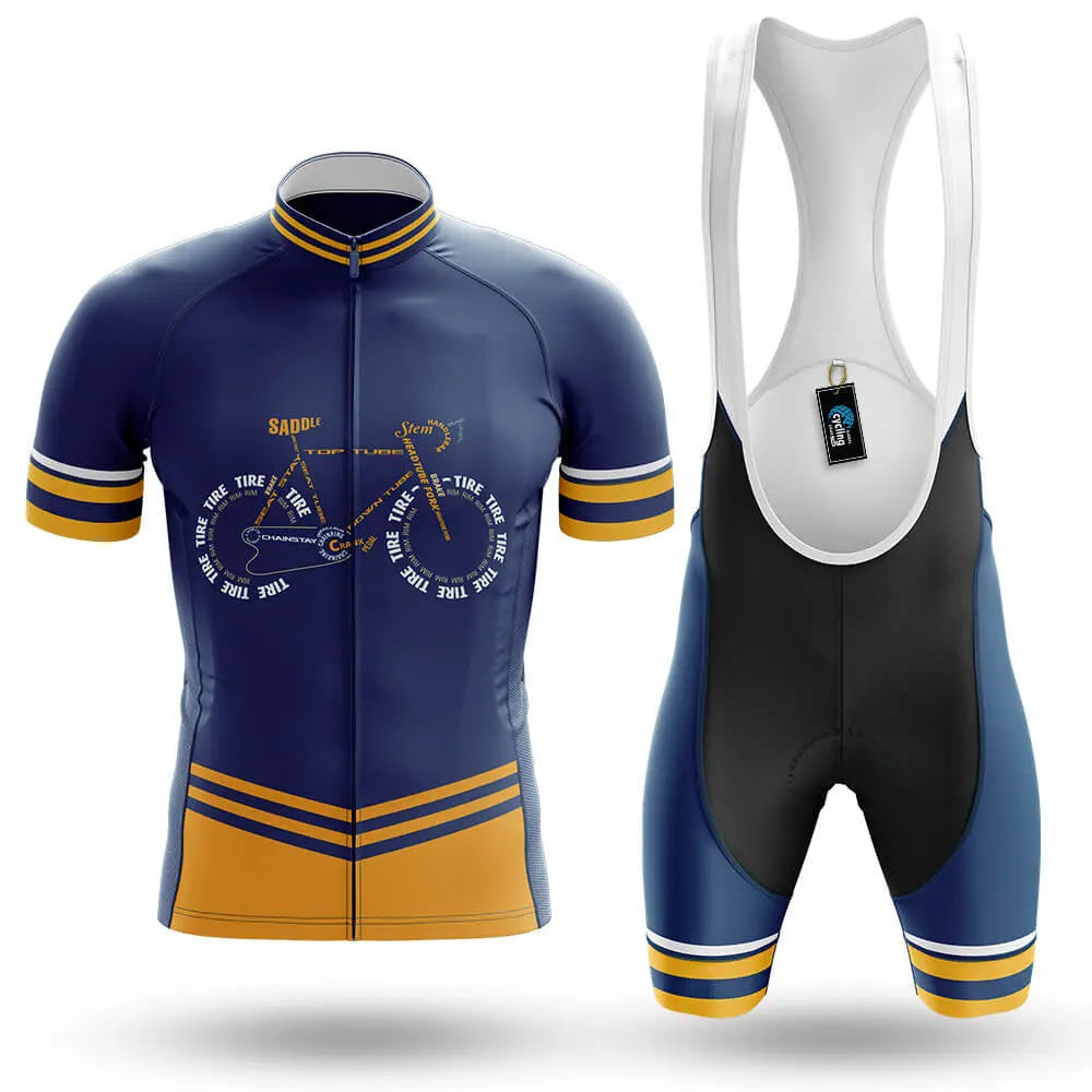 Bicycle Anatomy - Men's Cycling Kit