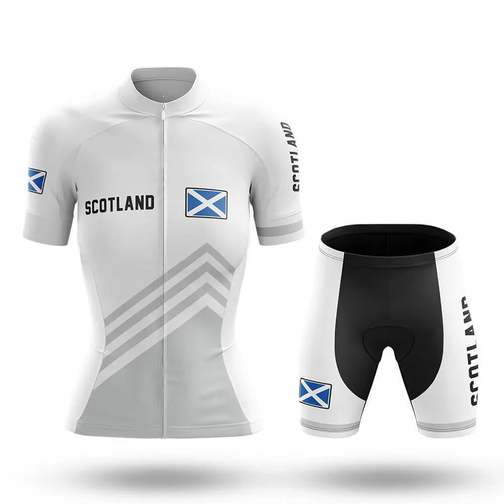 Scotland S5 White - Women - Cycling Kit