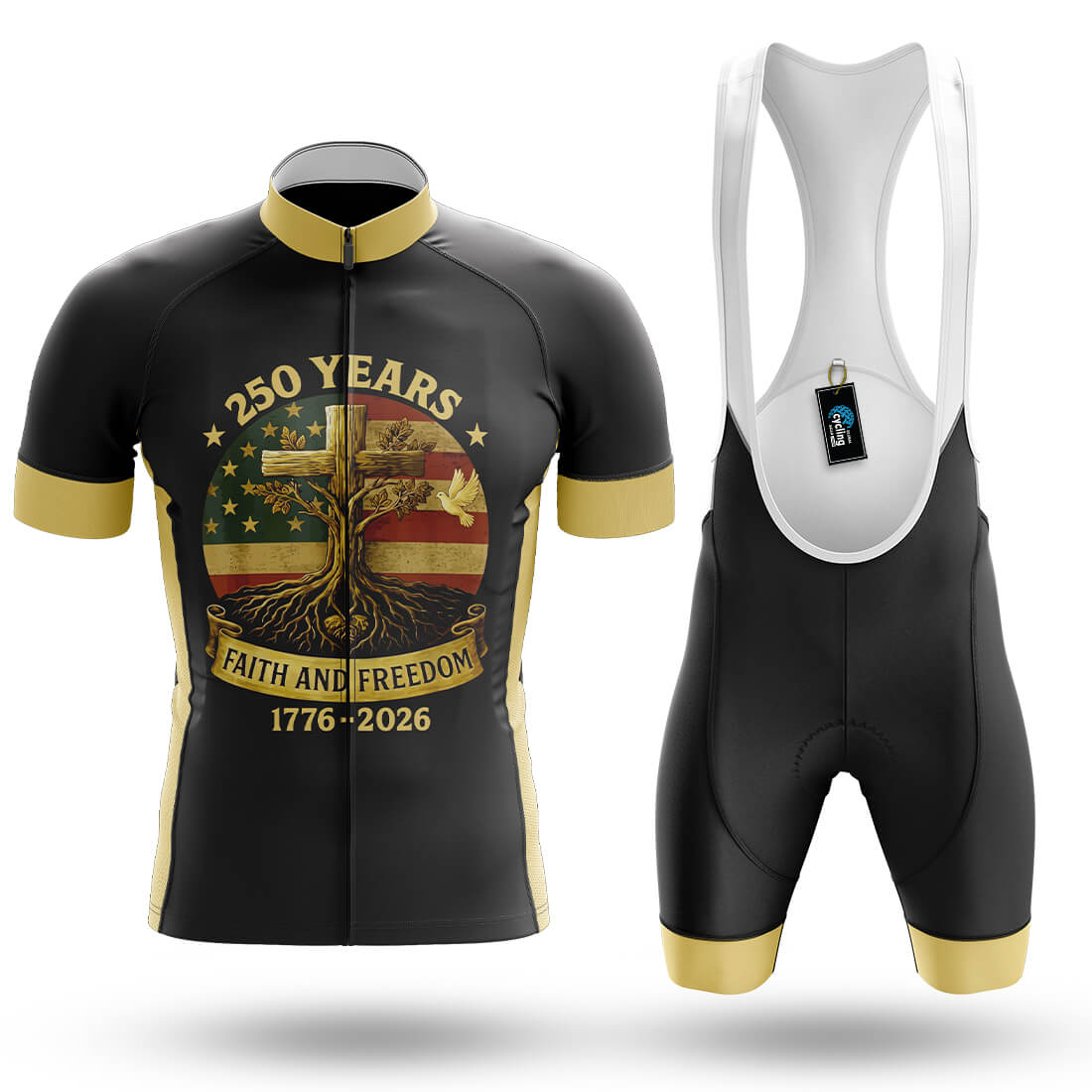 250 Years Faith and Freedom - Men's Cycling Kit
