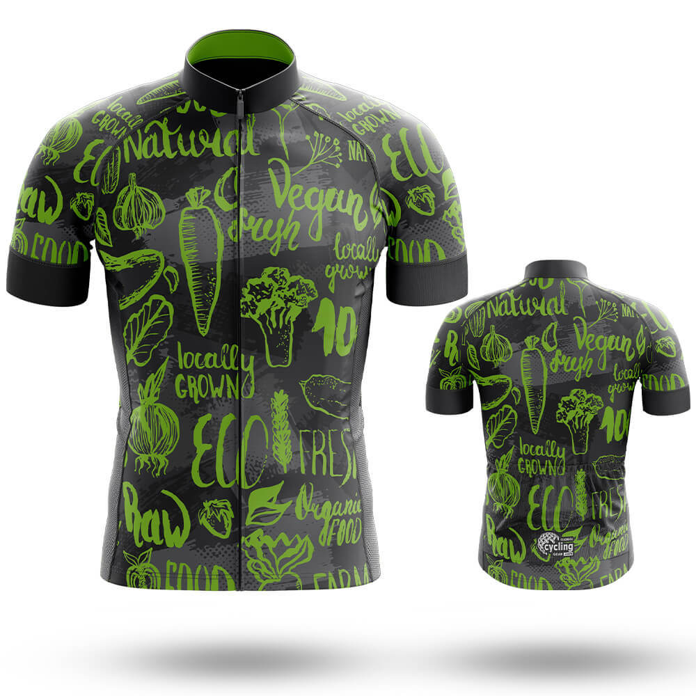 Vegan Pattern - Men's Cycling Kit
