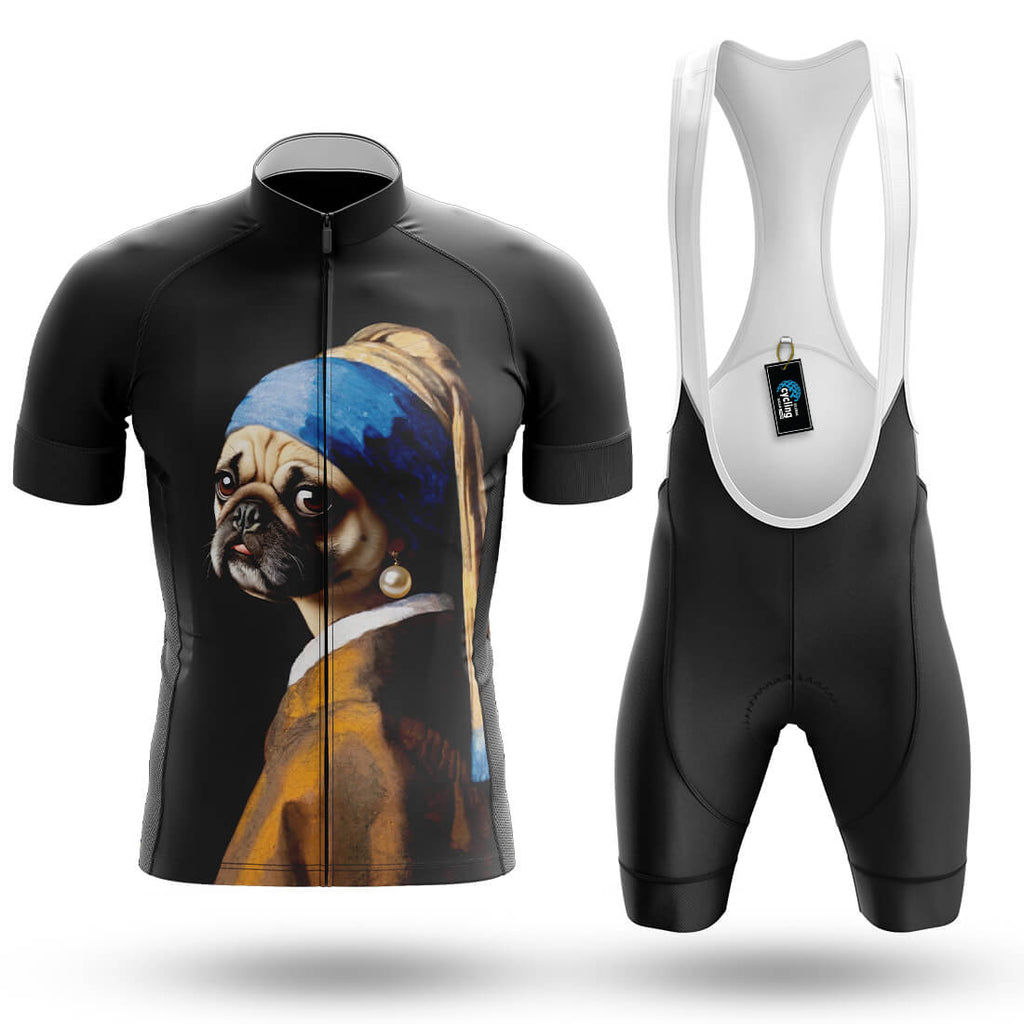 Pearl Earring Pug Dog - Men's Cycling Kit
