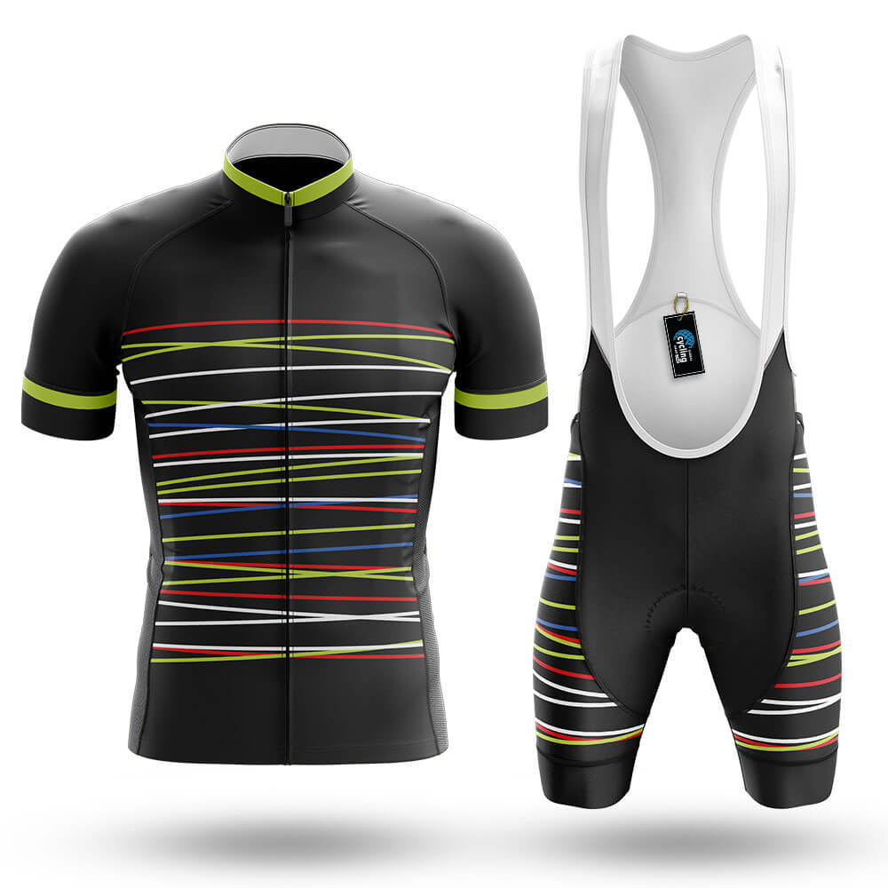 Colored Lines - Men's Cycling Kit
