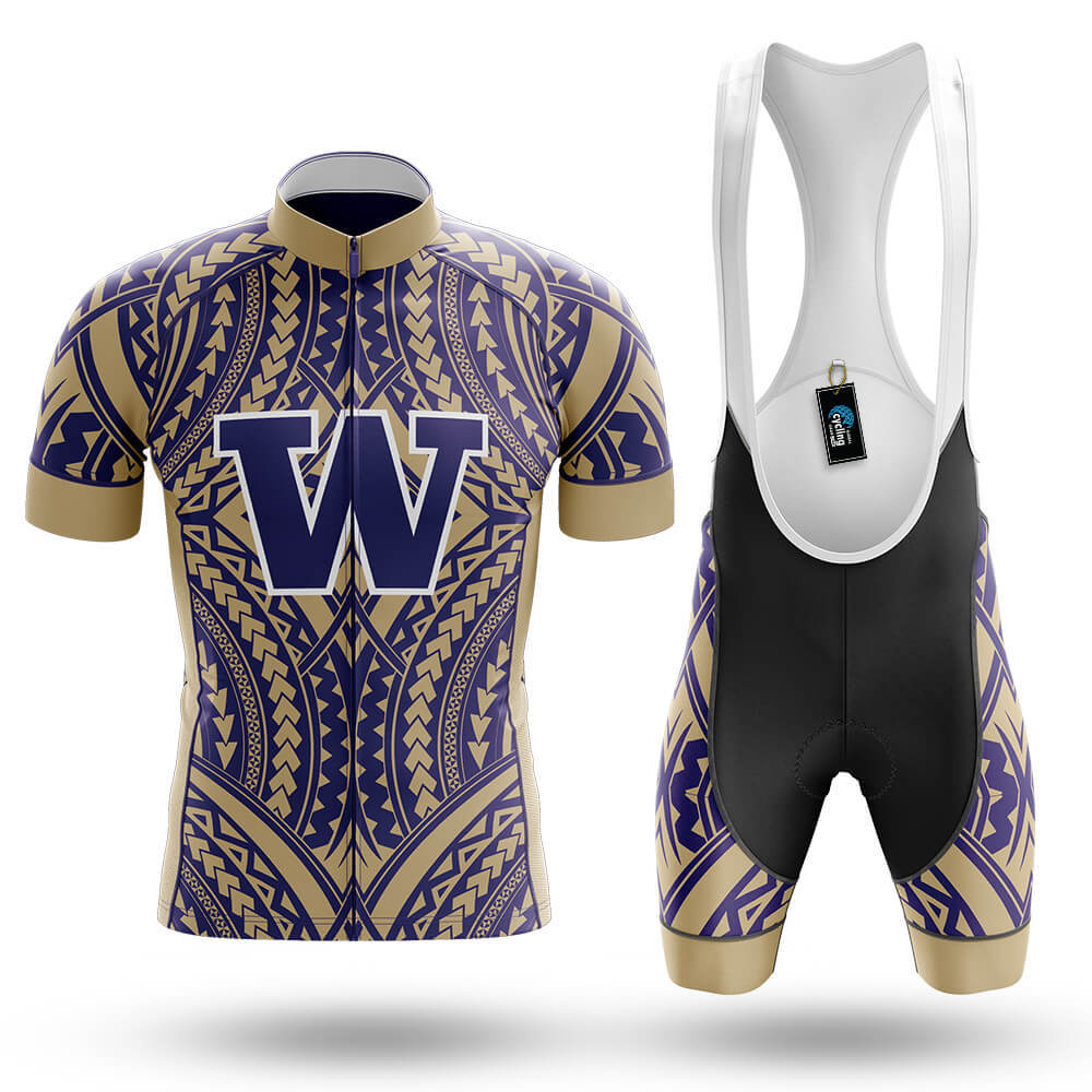 Washington Huskies Samoan - Men's Cycling Kit