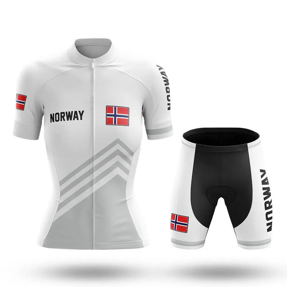 Norway S5 White - Women - Cycling Kit
