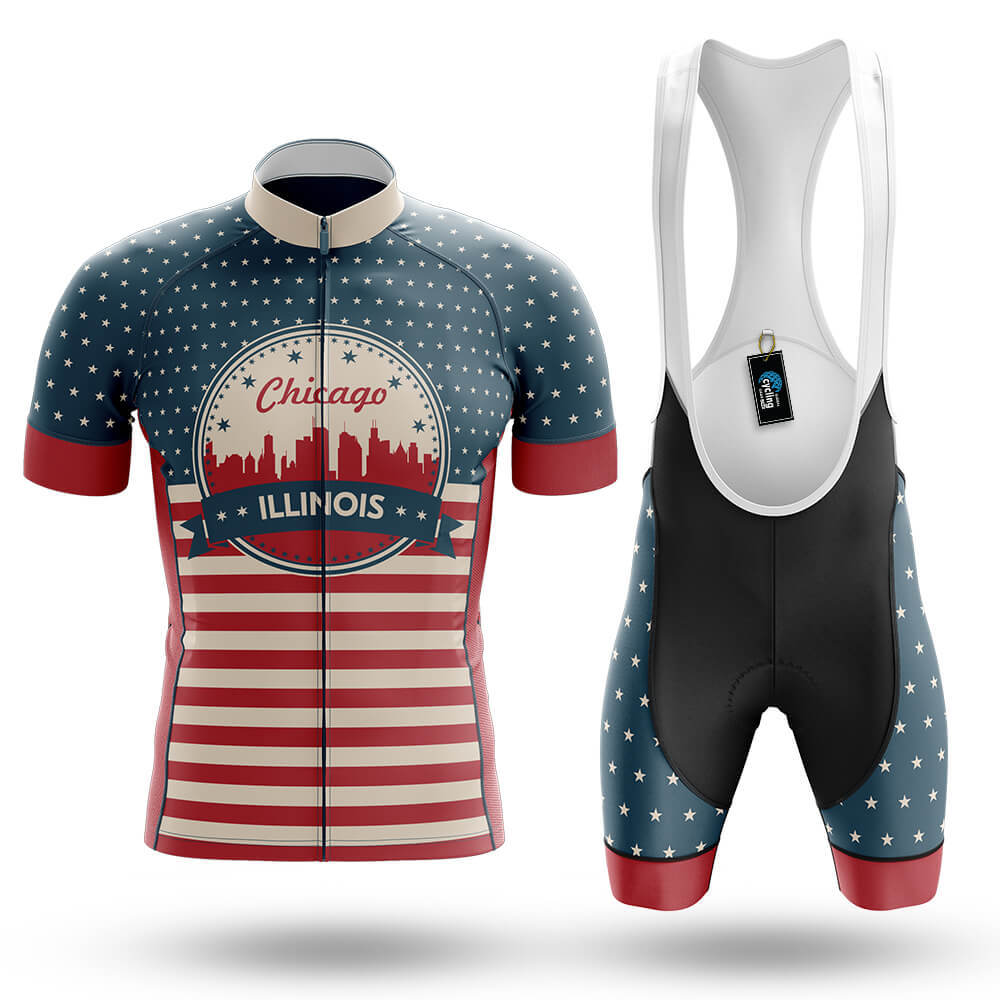 Chicago RetroSpin - Men's Cycling Kit