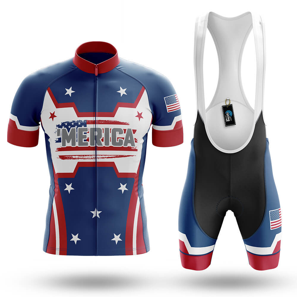 Merica Flag - Men's Cycling Kit