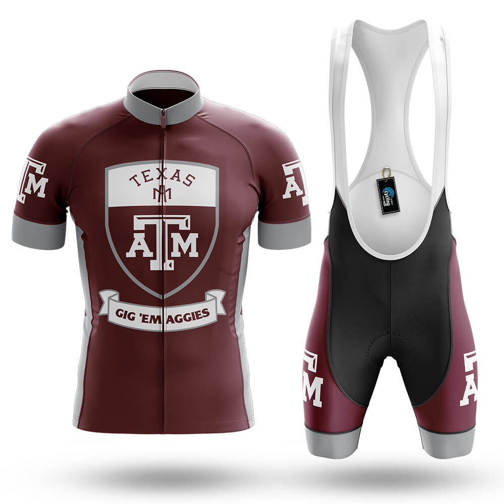 Texas A&M Shield - Men's Cycling Kit