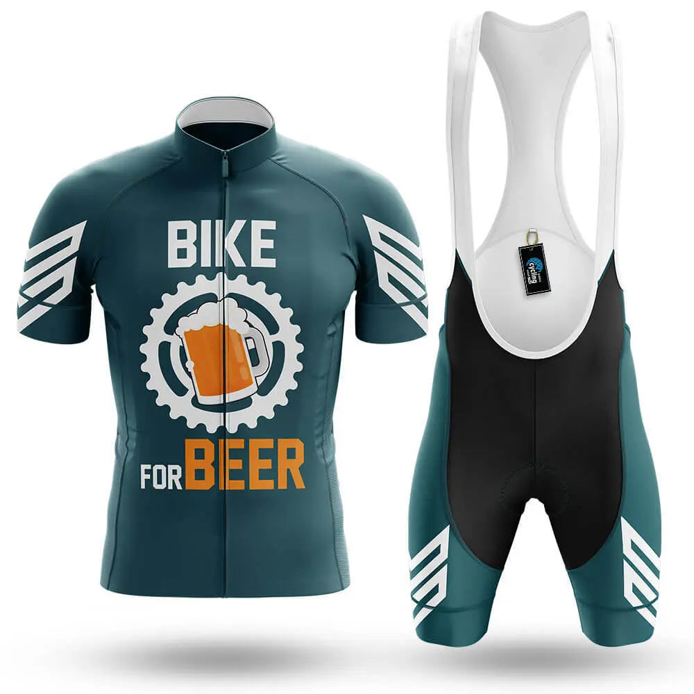 Bike For Beer V3 - Green - Men's Cycling Kit