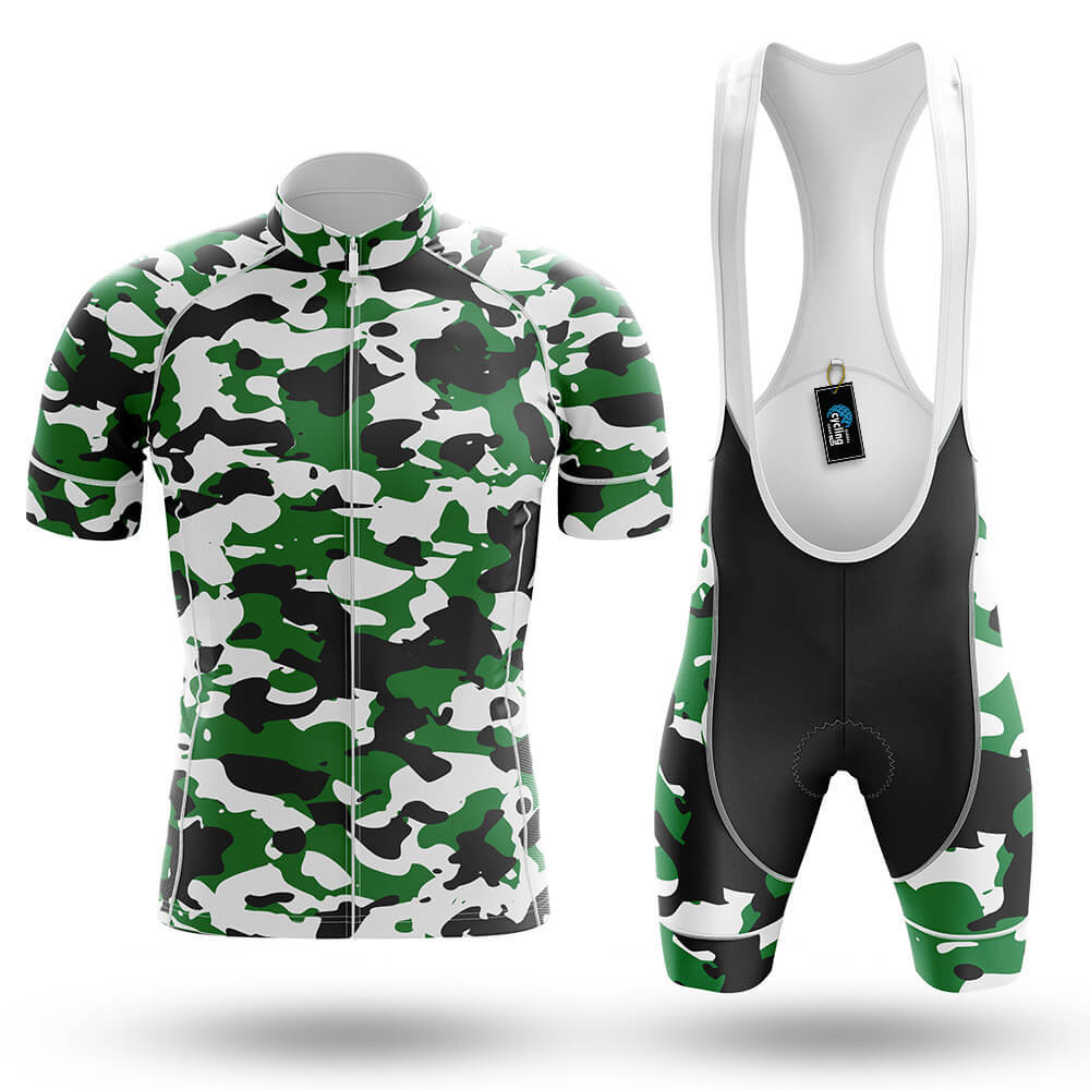 Green Camouflage - Men's Cycling Kit