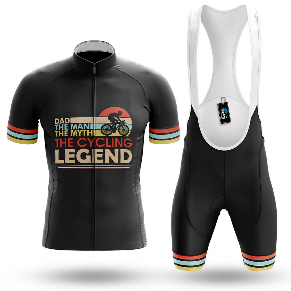 Dad The Cycling Legend - V2 - Men's Cycling Kit