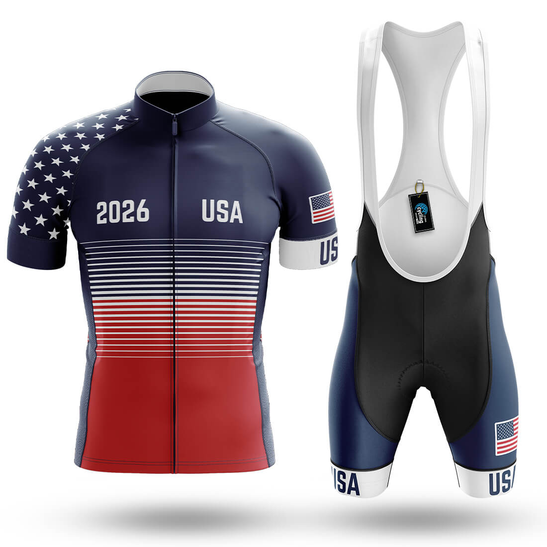 USA 2026 - Men's Cycling Kit