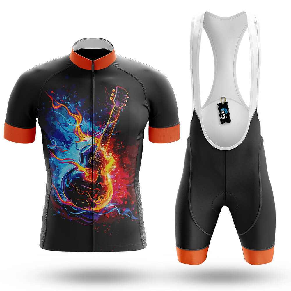 Fire And Ice Guitar - Men's Cycling Kit