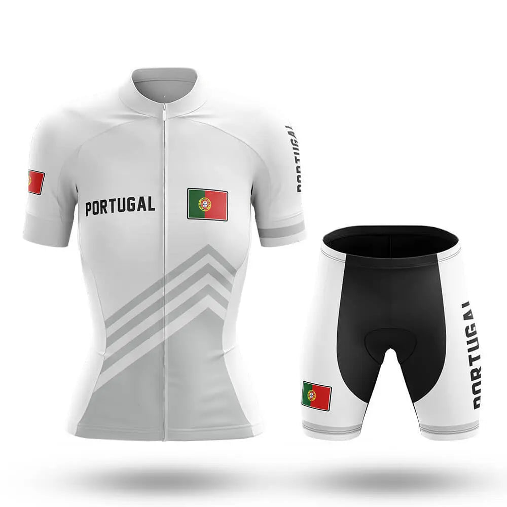 Portugal S5 White - Women - Cycling Kit