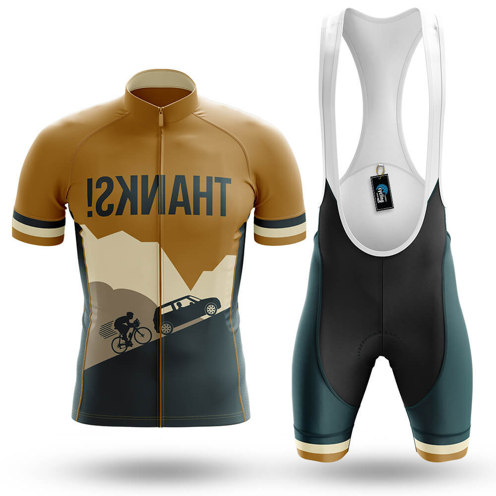 Don't Run Me Over V8 Retro - Men's Cycling Kit