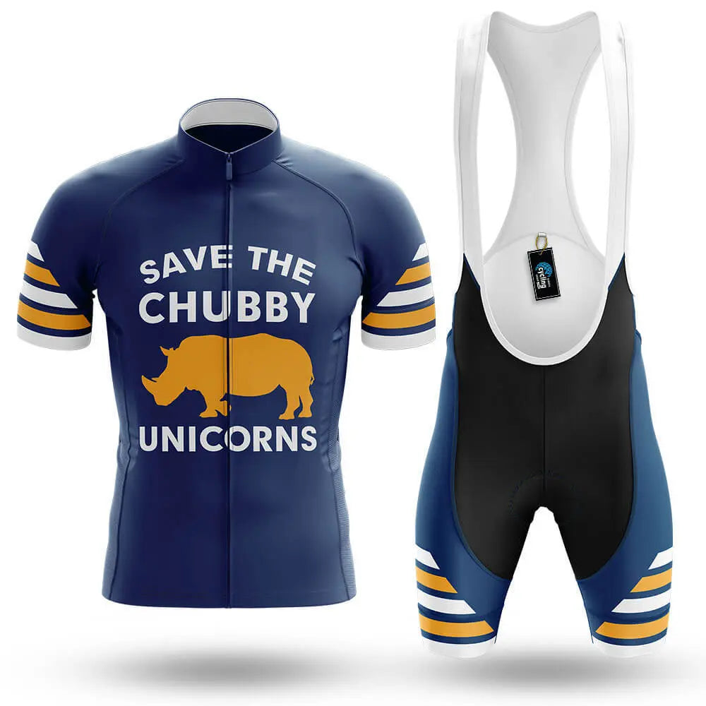 The Chubby Unicorn V6 - Navy - Men's Cycling Kit