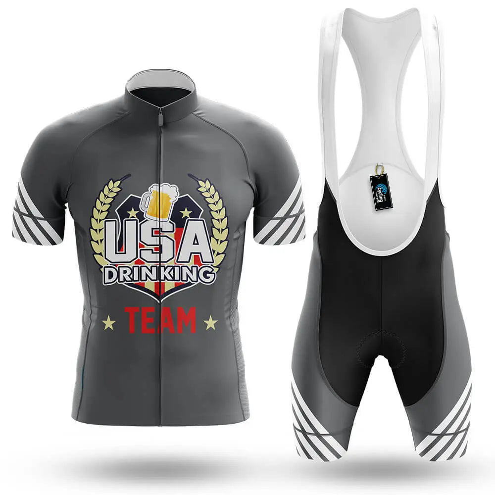 USA Drinking Team - Grey - Men's Cycling Kit