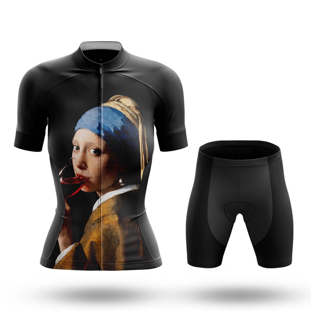 Pearl Earring and Wine - Women's Cycling Kit
