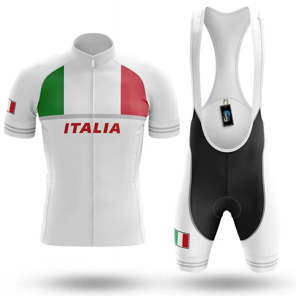 Italia S7 - White - Men's Cycling Kit