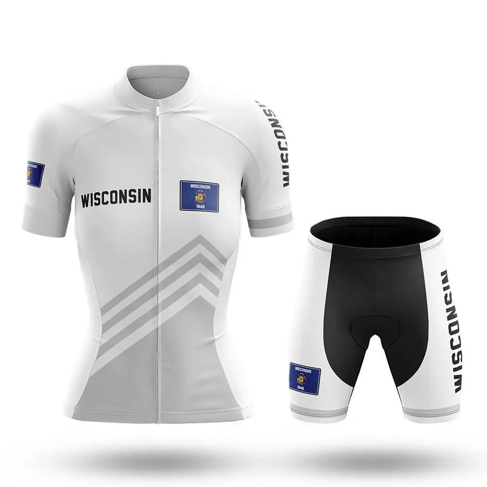 Wisconsin S4 White - Women - Cycling Kit