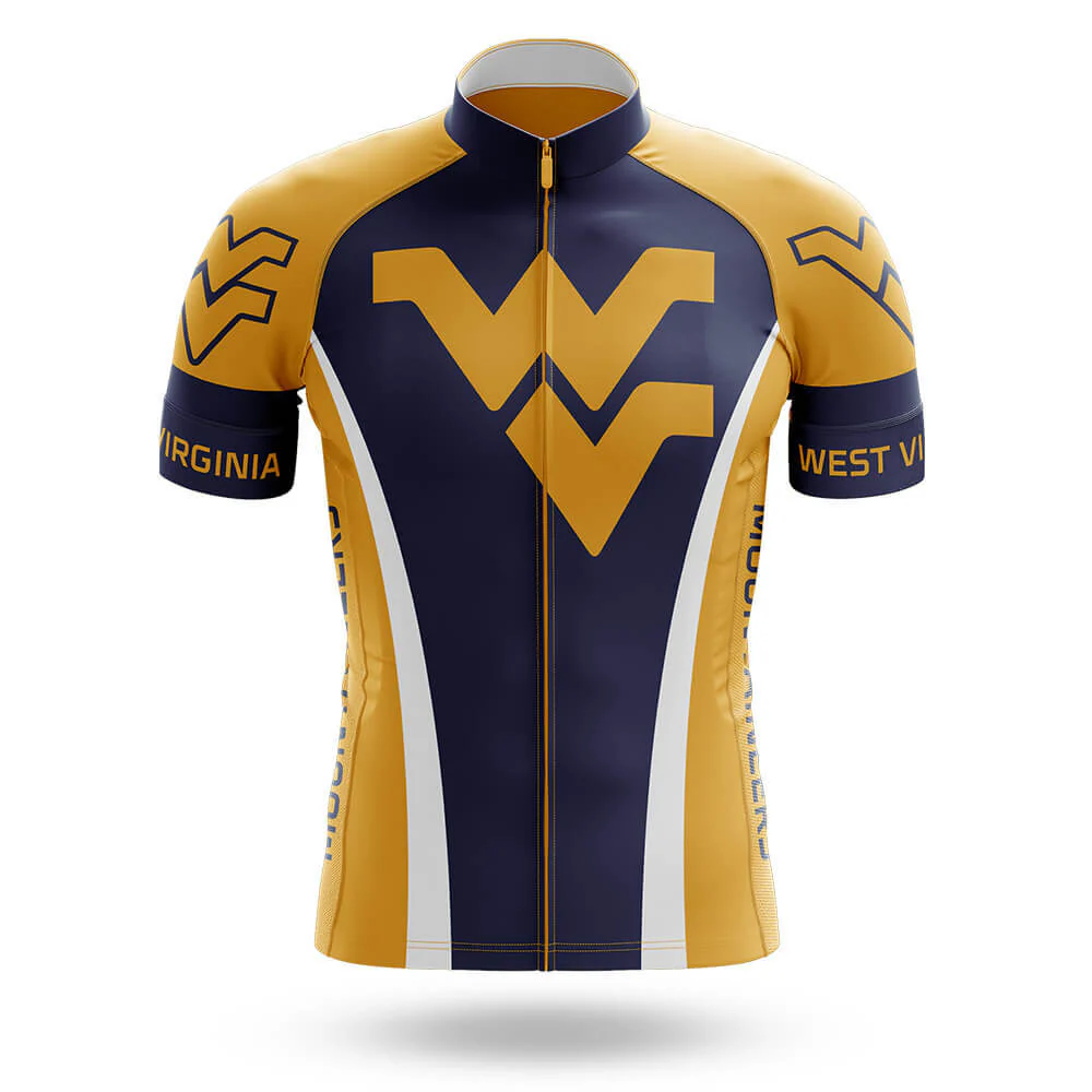 WVU Cycling Jersey for Men