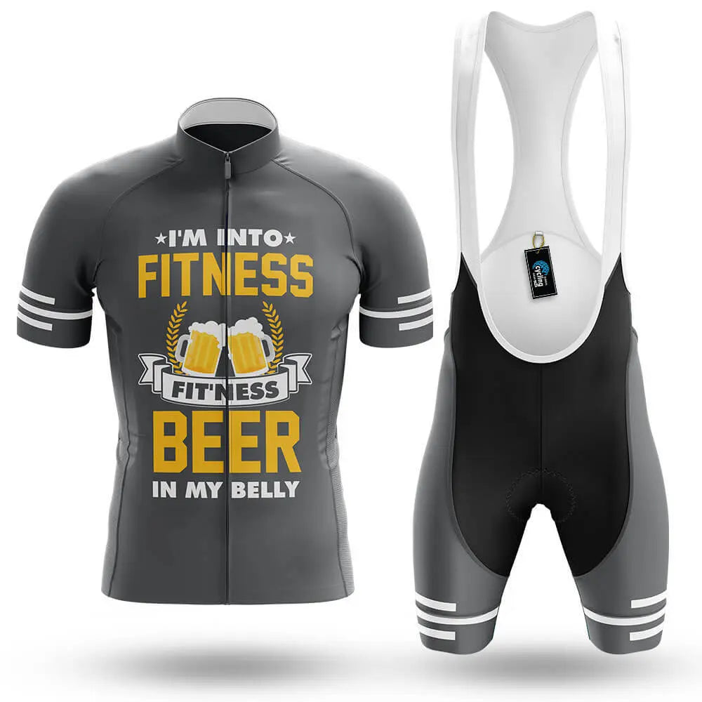 I'm Into Fitness - Grey - Men's Cycling Kit