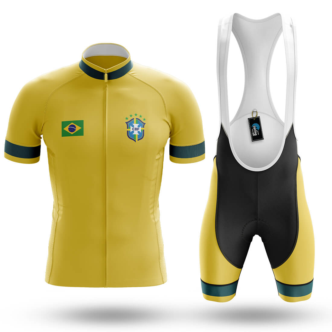 Brazil 2026 Men's Cycling Kit V1