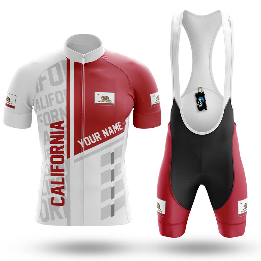 California Custom Name - Men's Cycling Kit