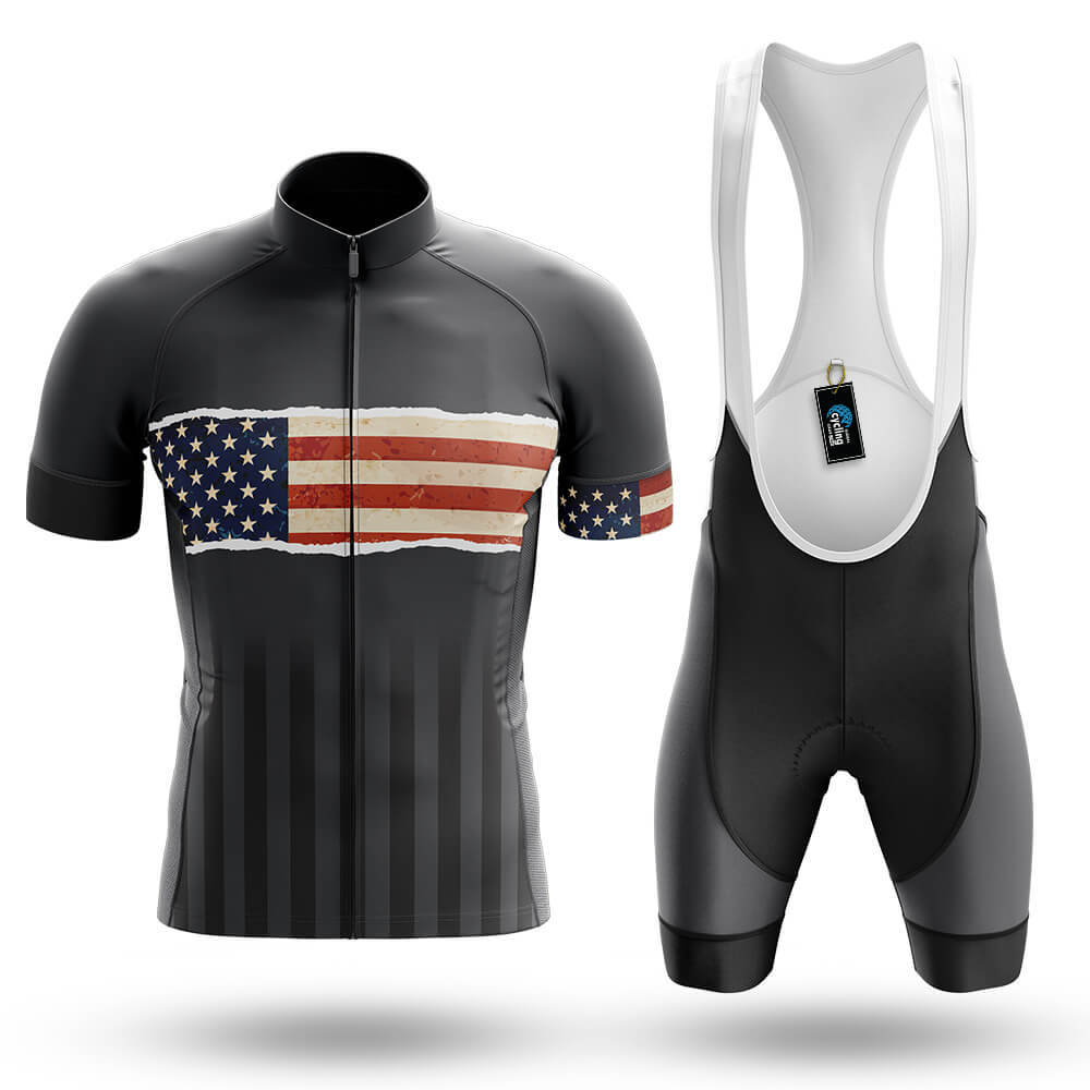 Vintage USA Flag - Men's Cycling Kit