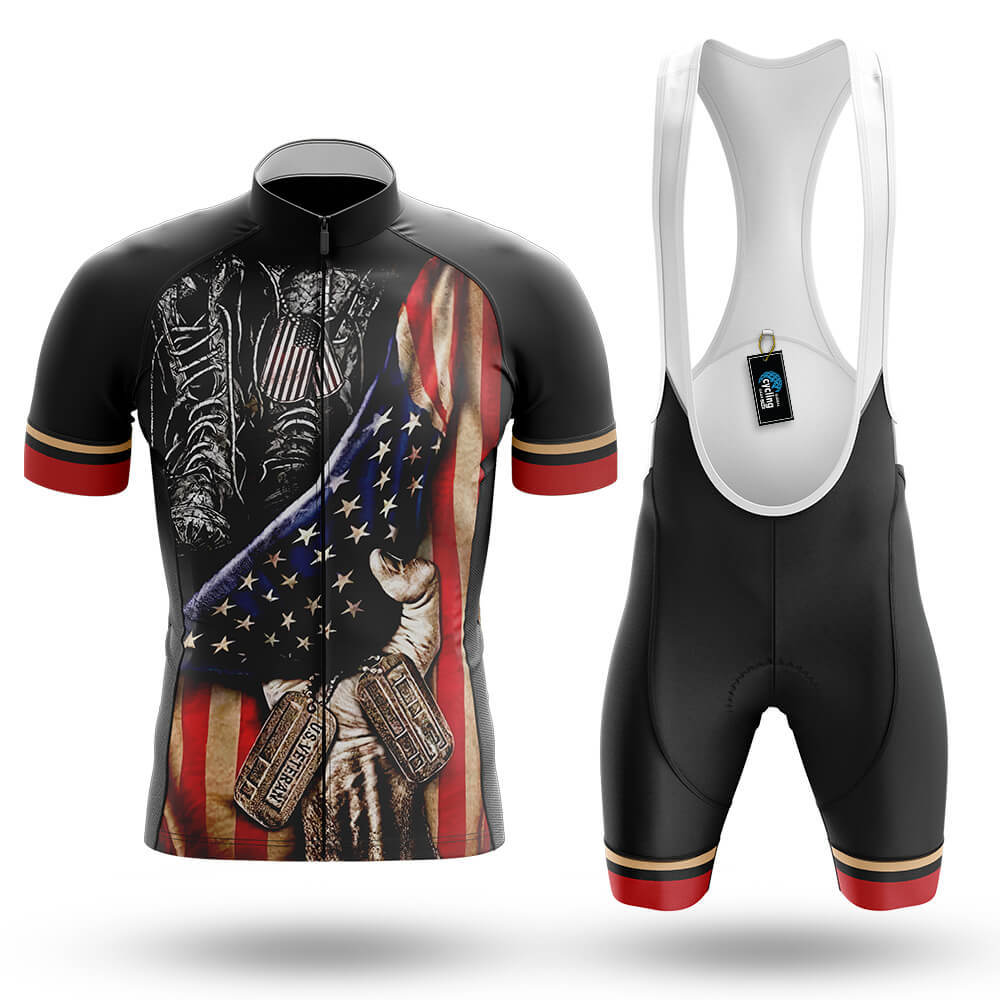 US Veteran Flag - Men's Cycling Kit