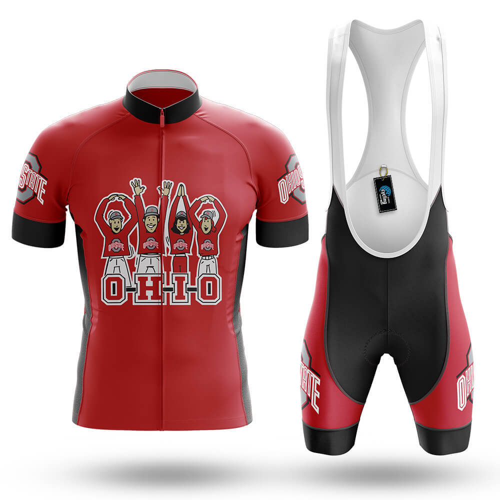 OSU Buckeyes Cheer - Men's Cycling Kit