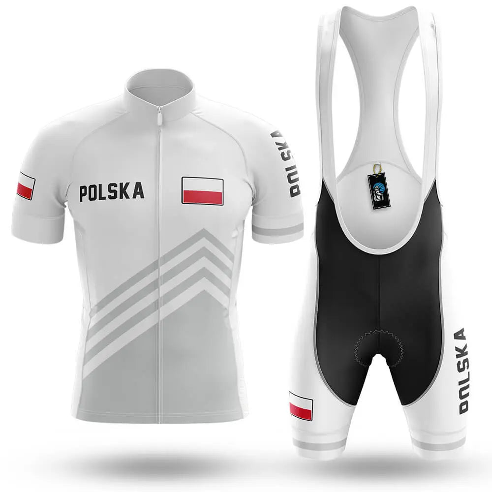Polska S5 White - Men's Cycling Kit